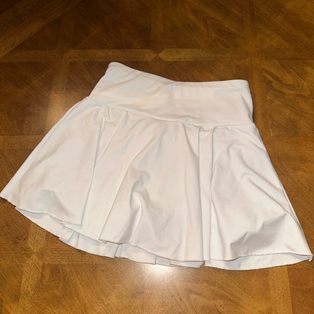HALARA White Women's Tennis Skirt